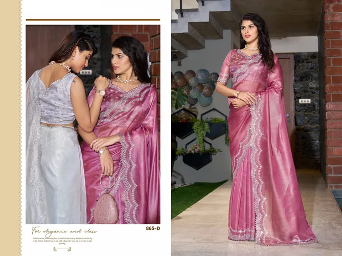 Mehek 865 A To E Designer Party Wear Wholesale Sarees Suppliers In Mumbai